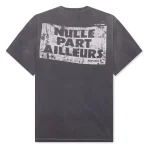 Washed Black Satoshi Nakamoto Everywhere and Nowhere Tee Back View